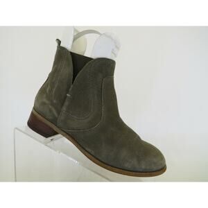 NINE WEST Womens Brown Leather Ankle Fashion Boots Booties Size 6 M